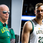 Rimas Kurtinaitis ir Donatas Motiejūnas