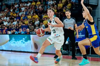 Danielius Jasikevičius Lietuvos U16 krepšinio rinktinėje