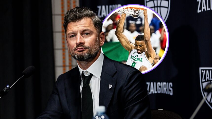 Gediminas Navickas atskleidė kontrakto pasirašymo detales su Kaodirichi Akobundu-Ehiogu