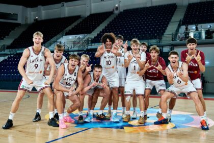 Įspūdingas Latvijos talentų šou atvėrė duris į Europos U16 čempionato pusfinalį
