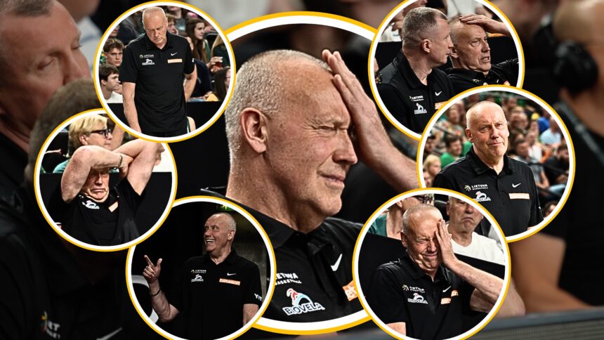 Rimas Kurtinaitis ir jo emocijos: kas liko už Lietuvos ir Estijos rungtynių transliacijos