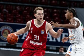 Rokas Jokubaitis į „Bayern“ gretas sugrįžo išsigydęs sunkią traumą ir metų pertraukos.