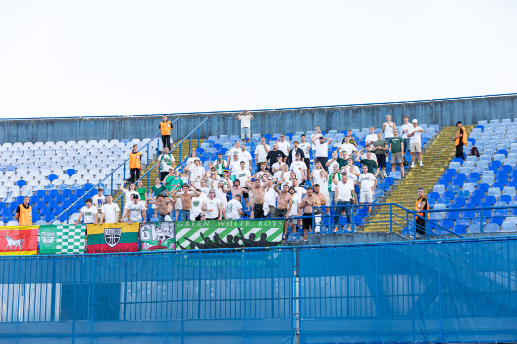 Zagrebo „Dinamo“ ir „Kauno Žalgirio“ akistata UEFA Čempionų lygos trečiame atrankos etape. A.Meškelevičiaus nuotr.
