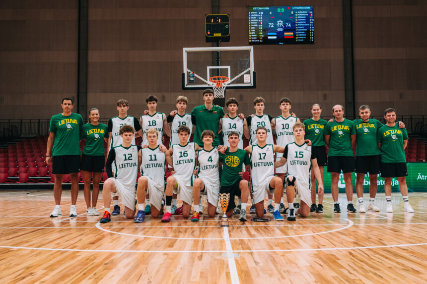 Paaiškėjo Lietuvos U16 vaikinų rinktinės sudėtis Europos čempionatui – joje ir Danielius Jasikevičius