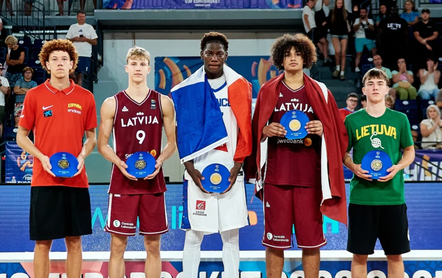 Čempionato geriausių penkete du jaunieji latviai ir Danielius Jasikevičius