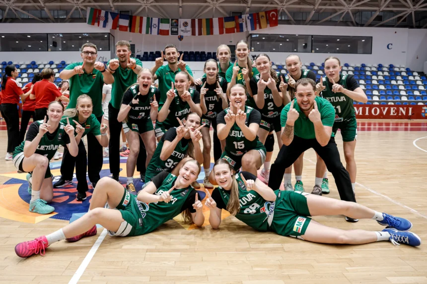 Europos čempionato finiše – istorinis 16-metės lietuvės trigubas dublis