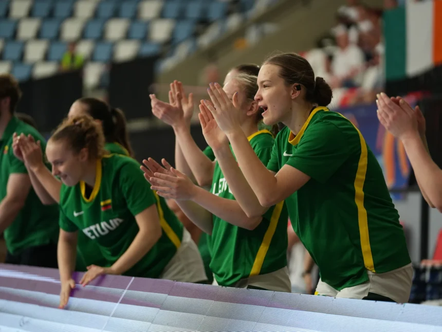 Lietuvos U18 merginų rinktinė. lietuva.basketball nuotr.