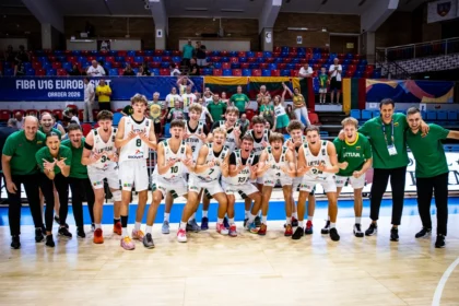 Lietuvos U16 rinktinė (FIBA nuotr.)