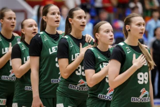 Lietuvos U16 merginų rinktinė. FIBA nuotr.