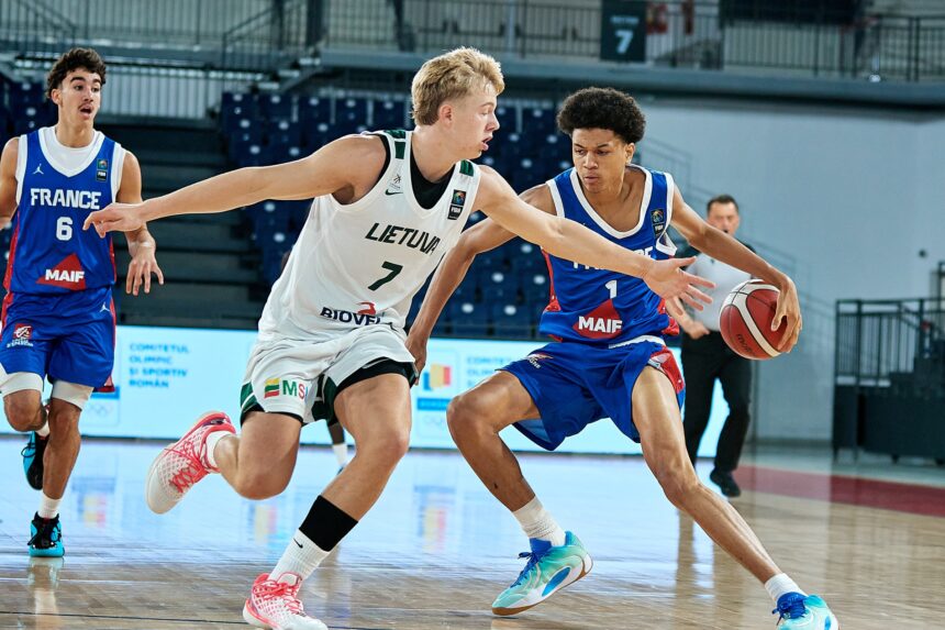 Prancūzija - Lietuva (FIBA nuotr.)