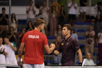 Vilius Gaubas. Nikola Mladenovic / Serbijos teniso federacijos nuotr.