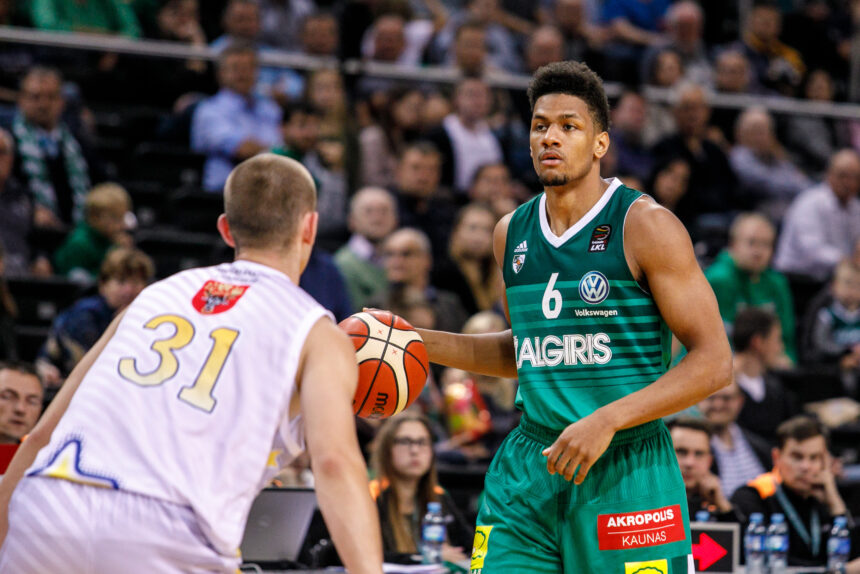 Axelis Toupane'as (BNS Foto nuotr.)