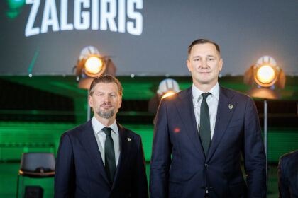 Gediminas Navickas ir Paulius Jankūnas (BNS foto nuotr.)