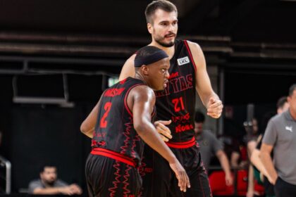 Cassiusas Winstonas ir Gytis Masiulis. Vilniaus „Ryto“ Facebook nuotr.