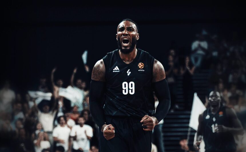 Jae Crowderis (ASVEL LDLC Facebook nuotr.)