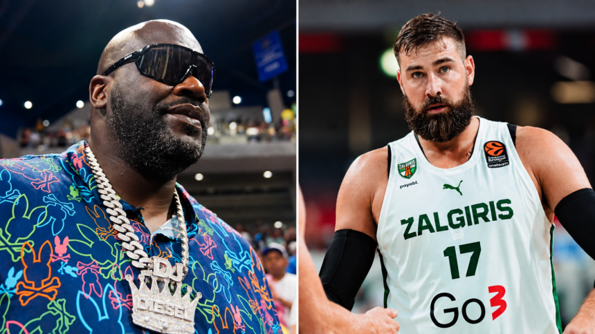 „Žalgirio“ Eurolygos namų starte – sausakimša arena ir išskirtinis Shaqo apsilankymas