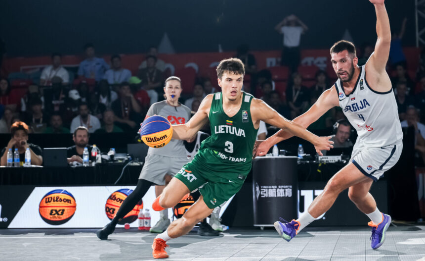 Lietuvos U23 3×3 rinktinė žengė į planetos pirmenybių finalą