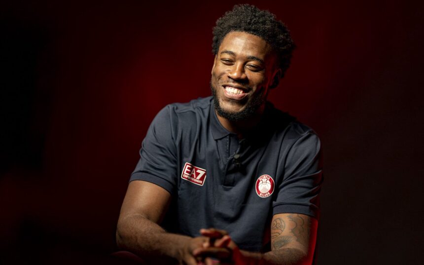 Mosesas Wrightas (Olimpia Milano nuotr.)