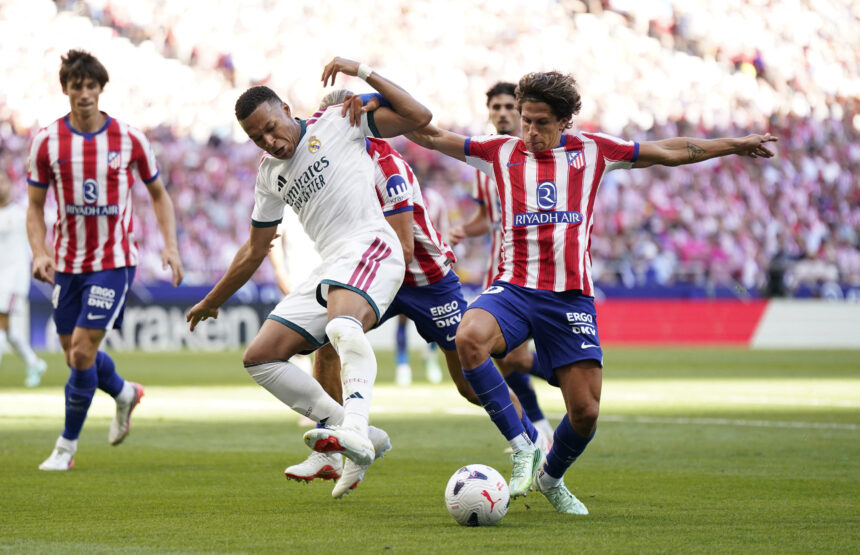 Madrido derbyje – „Atletico“ triumfas ir skaudžiai kainavusi Huijseno raudona kortelė
