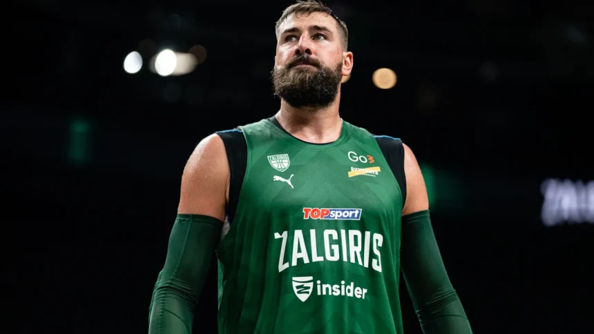 Jonas Valančiūnas. zalgiris.lt nuotr.