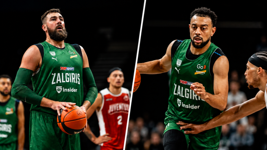 Jonas Valančiūnas ir Williamsas-Gossas (zalgiris.lt nuotr.)