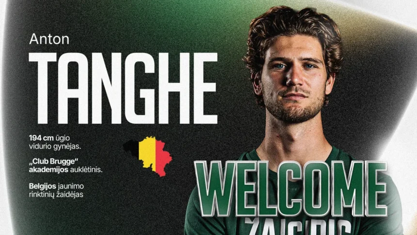 Antonas Tanghe (zalgiris.lt nuotr.)