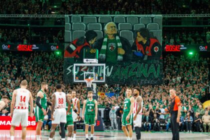 Žalgirio sirgalių plakatas