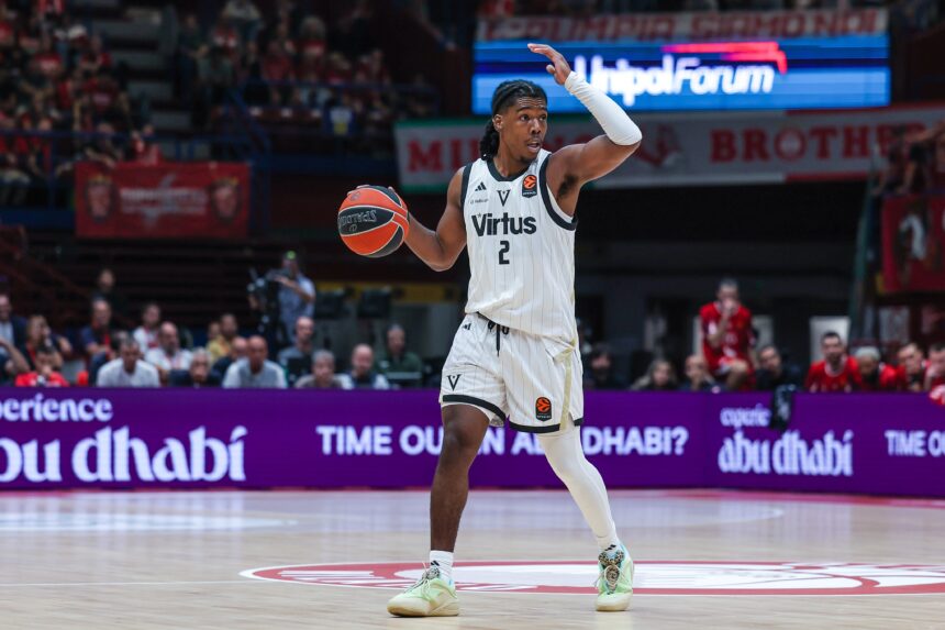Jamesą praradusi „Anadolu Efes“ krito Belgrade, „Virtus“ metimu su sirena parklupdė „Olympiacos“