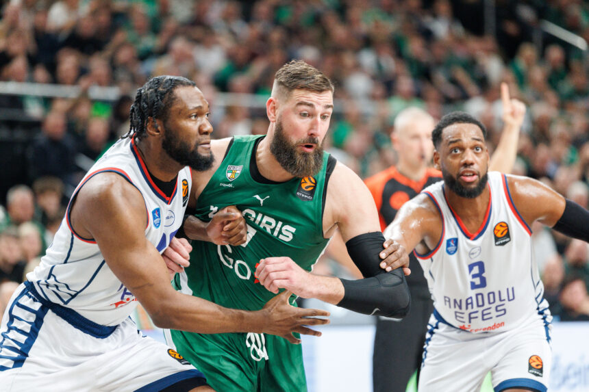 Juoda turkiška savaitė: Williamsą-Gossą susigrąžinęs „Žalgiris“ neturėjo šansų ir prieš „Anadolu Efes“