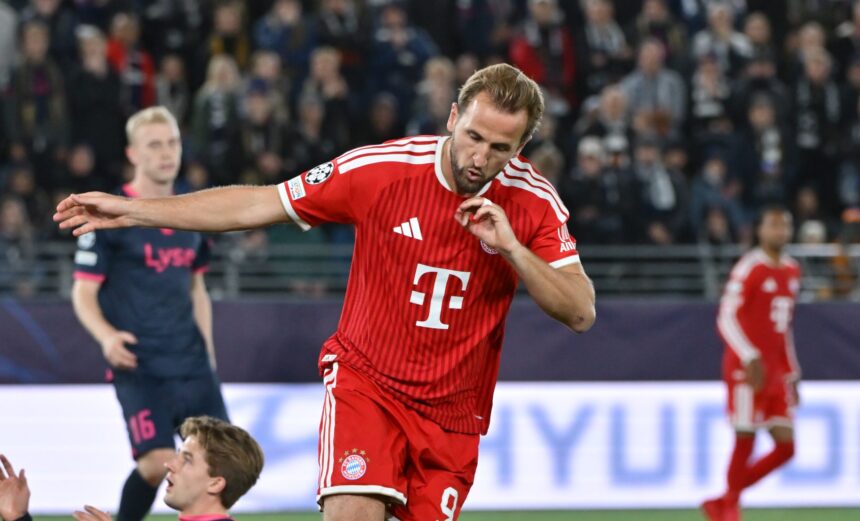 Messi aplenkęs Kane’as artėja prie Ronaldo rekordo, tačiau „Bayern“ liko be pergalės