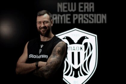 Donatas Motiejūnas (PAOK BC nuotr.)