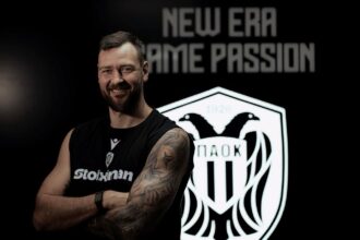 Donatas Motiejūnas (PAOK BC nuotr.)