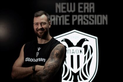 Donatas Motiejūnas (PAOK BC nuotr.)
