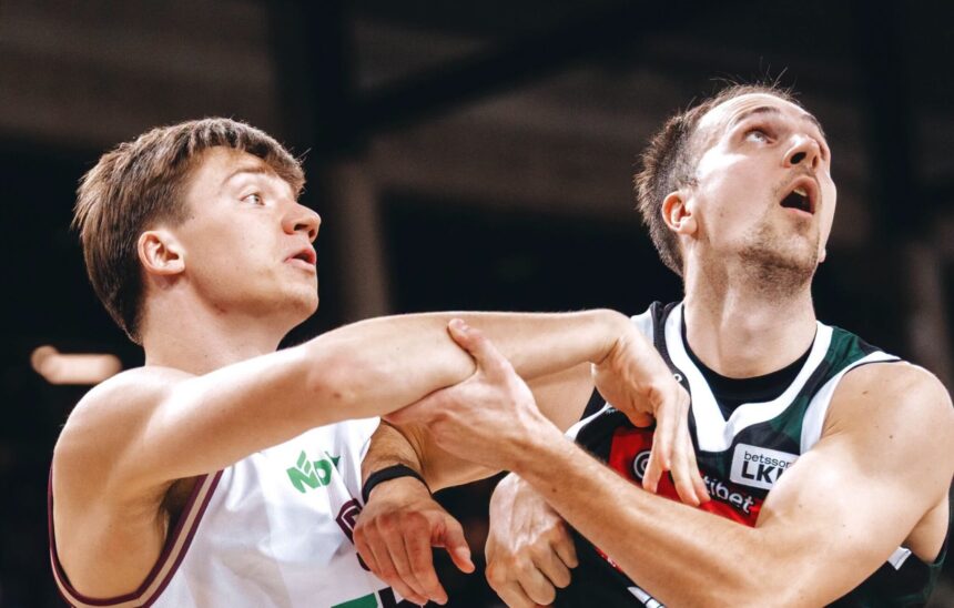 Triuškinančią persvarą „Lietkabelis“ laimėjo paskutinių sekundžių dramą Kėdainiuose