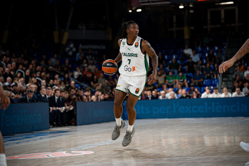 Sabeno Lee sulaukęs „Žalgiris“ įpusėjus rungtynėms atsilieka Barselonoje