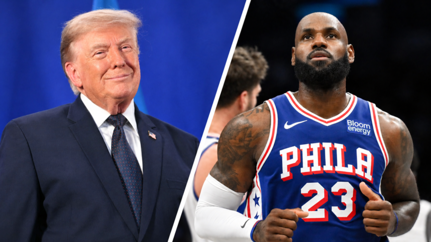 Trumpas apkaltino Jamesą nepagarba šaliai ir himnui: „Visiška gėda“
