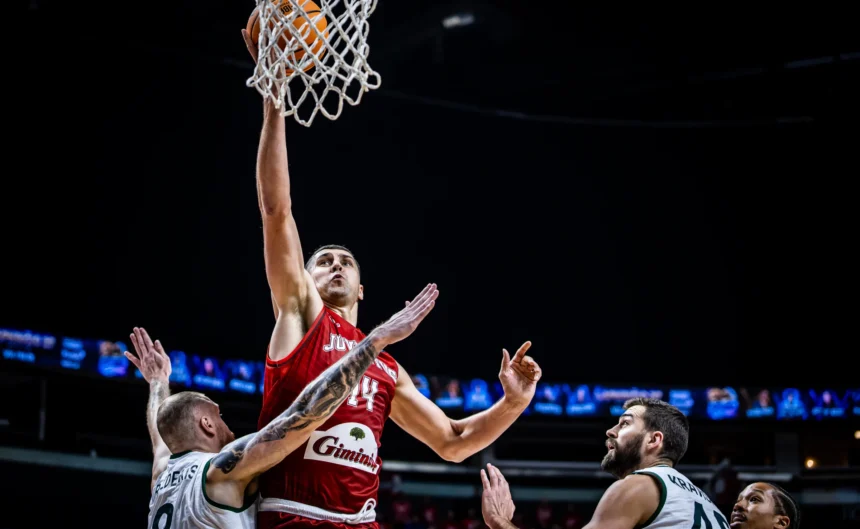 Skaudus „Juventus“ krikštas Čempionų lygoje: Vilniuje šeimininkavo „Unicaja“